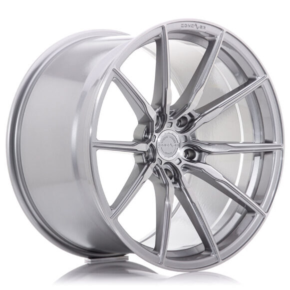 Concaver CVR4 20x10, 5 ET15-45 BLANK Brushed Titanium