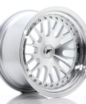 JR Wheels JR10 16x9 ET10-20 BLANK Silver Machined Face
