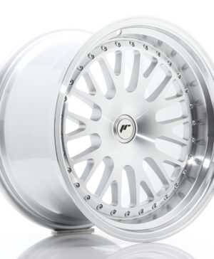 JR Wheels JR10 18x10, 5 ET12-25 BLANK Silver Machined Face