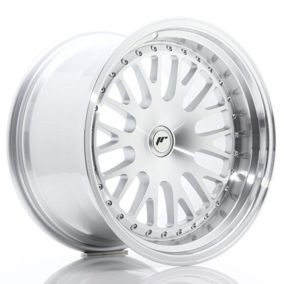 JR Wheels JR10 18x10, 5 ET12-25 BLANK Silver Machined Face