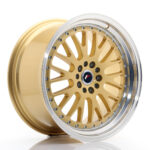 JR Wheels JR10 19x9, 5 ET35 5x112/114 Gold w/Machined Lip