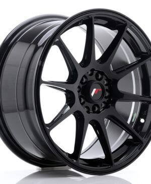 JR Wheels JR11 17x8, 25 ET25 4x100/108 Glossy Black