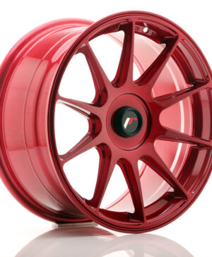 JR Wheels JR11 17x8, 25 ET35 BLANK Platinum Red
