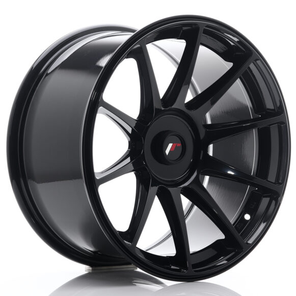JR Wheels JR11 18x9, 5 ET20-30 BLANK Glossy Black