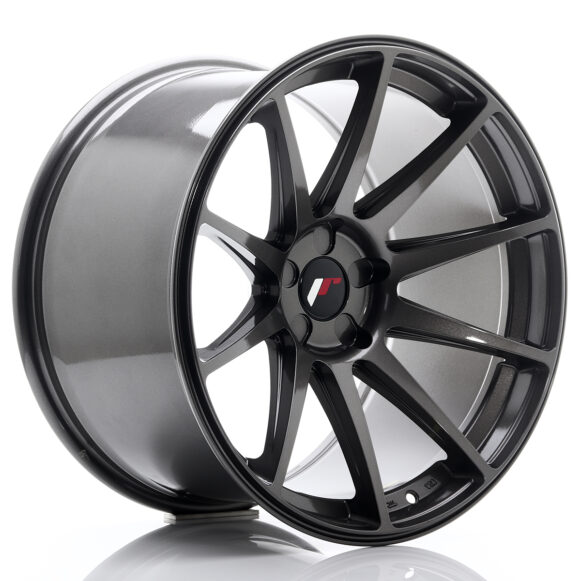 JR Wheels JR11 19x11 ET15-25 5H Blank Hyper Gray