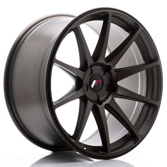 JR Wheels JR11 20x10 ET40 5H BLANK Matt Bronze