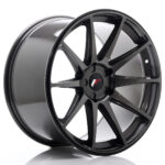 JR Wheels JR11 20x11 ET30-52 5H Blank Hyper Gray