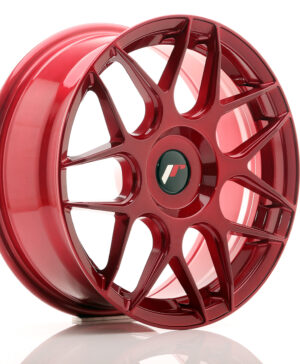 JR Wheels JR18 17x7 ET20-40 BLANK Platinum Red