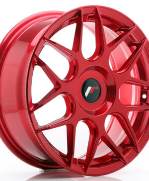 JR Wheels JR18 17x7 ET40 BLANK Platinum Red