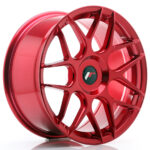 JR Wheels JR18 18x8, 5 ET25-45 BLANK Platinum Red