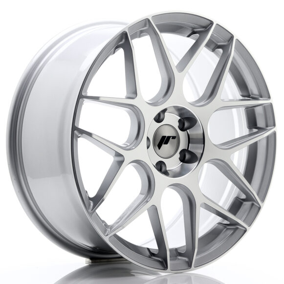 JR Wheels JR18 19x8, 5 ET35 5x120 Silver Machined Face