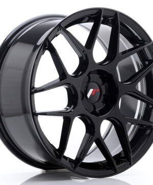 JR Wheels JR18 19x8, 5 ET25-42 5H BLANK Glossy Black