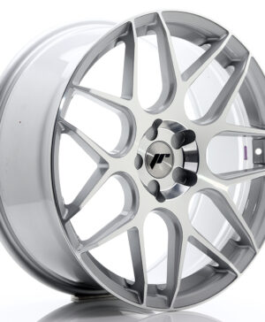 JR Wheels JR18 20x8, 5 ET20-40 5H BLANK Silver Machined Face