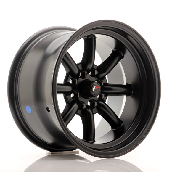 JR Wheels JR19 15x9 ET-13 4x100/114 Matt Black