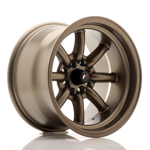 JR Wheels JR19 15x9 ET-13 4x100/114 Matt Bronze