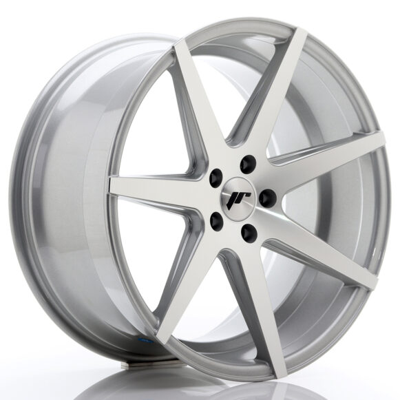 JR Wheels JR20 20x10 ET40 5x112 Silver Machined Face