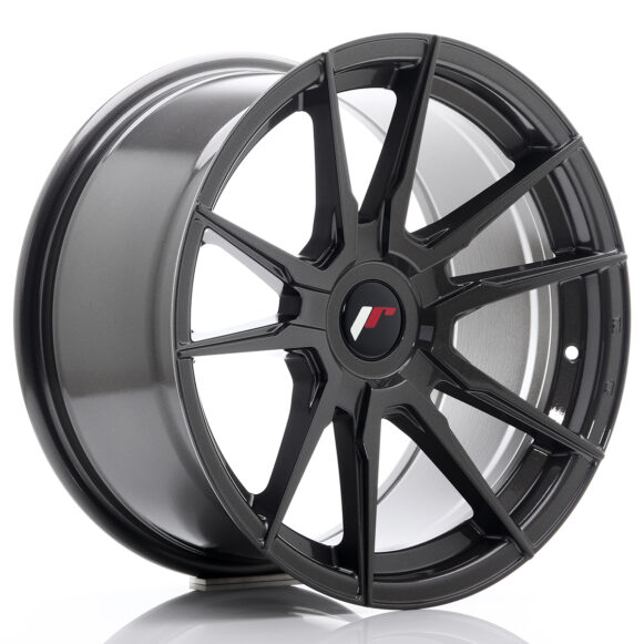 JR Wheels JR21 17x9 ET25-35 Blank Hyper Gray