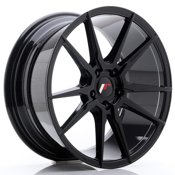 JR Wheels JR21 18x8, 5 ET40 5x112 Glossy Black