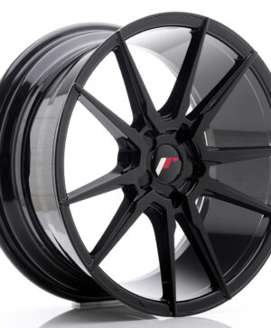 JR Wheels JR21 18x8, 5 ET30-40 5H BLANK Glossy Black
