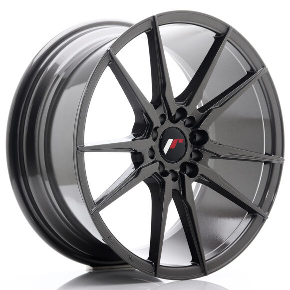 JR Wheels JR21 18x8, 5 ET35 5x100/120 Hyper Gray