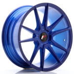 JR Wheels JR21 18x8, 5 ET20-40 BLANK Platinum Blue