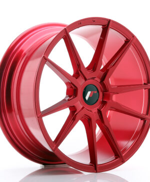 JR Wheels JR21 18x8, 5 ET20-40 BLANK Platinum Red