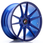 JR Wheels JR21 18x8, 5 ET40 BLANK Platinum Blue