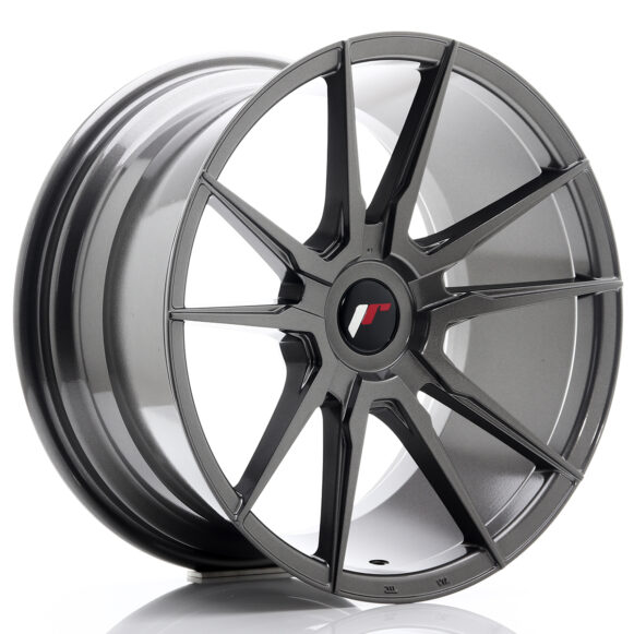 JR Wheels JR21 18x9, 5 ET20-40 Blank Hyper Gray