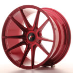 JR Wheels JR21 18x9, 5 ET40 BLANK Platinum Red