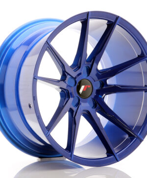 JR Wheels JR21 19x11 ET15-30 5H BLANK Platinum Blue