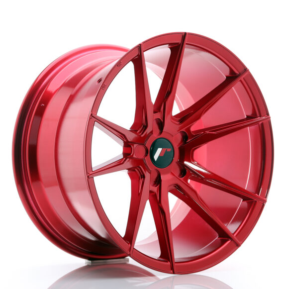 JR Wheels JR21 19x11 ET15-30 5H BLANK Platinum Red