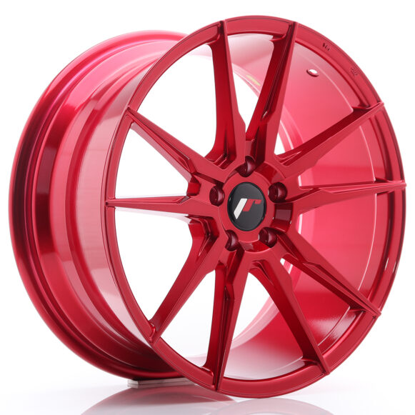 JR Wheels JR21 19x8, 5 ET40 5x114, 3 Platinum Red