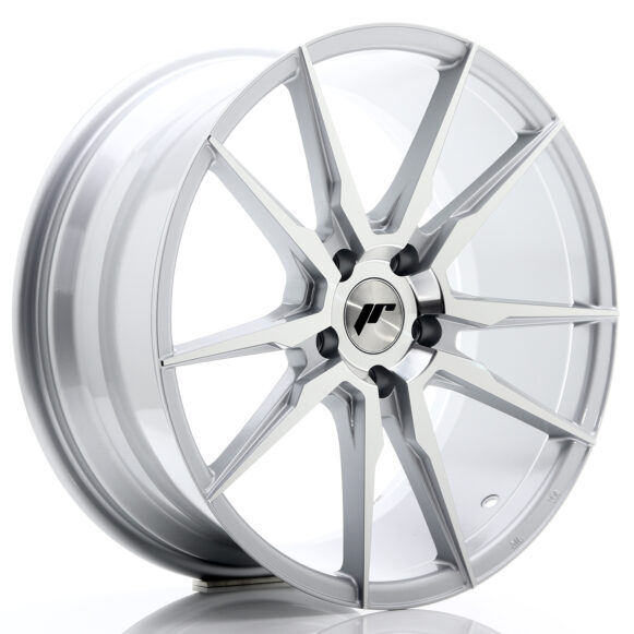 JR Wheels JR21 19x8, 5 ET40 5x108 Silver Machined Face