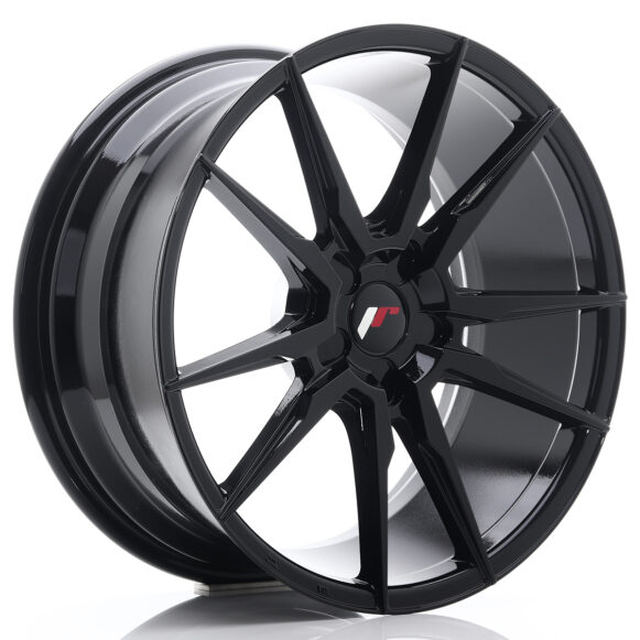 JR Wheels JR21 19x8, 5 ET20-43 5H BLANK Gloss Black