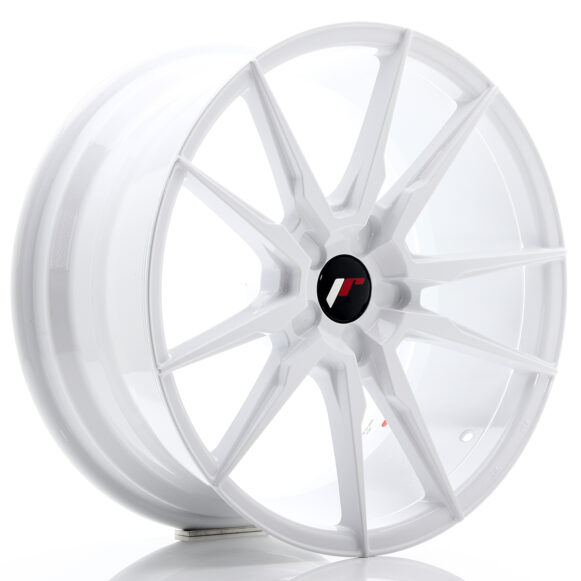 JR Wheels JR21 19x8, 5 ET20-43 5H BLANK White