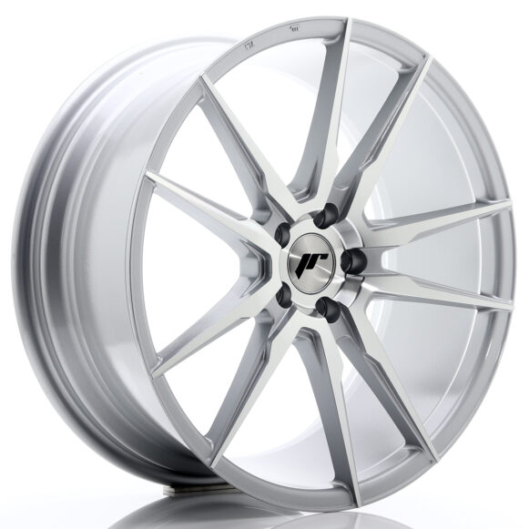 JR Wheels JR21 20x8, 5 ET35 5x120 Silver Machined Face