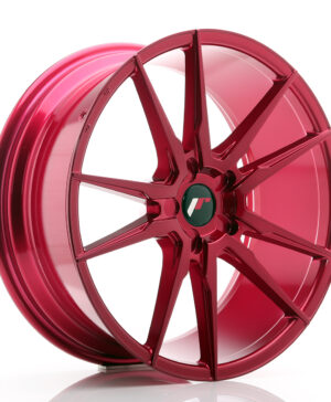 JR Wheels JR21 20x8, 5 ET20-40 5H BLANK Platinum Red