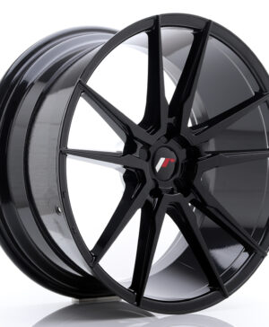 JR Wheels JR21 21x10 ET15-48 5H BLANK Glossy Black