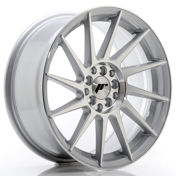 JR Wheels JR22 18x7, 5 ET40 5x112/114 Silver Machined Face