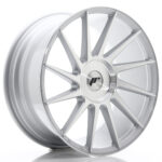 JR Wheels JR22 18x8, 5 ET20-40 BLANK Silver Machined Face