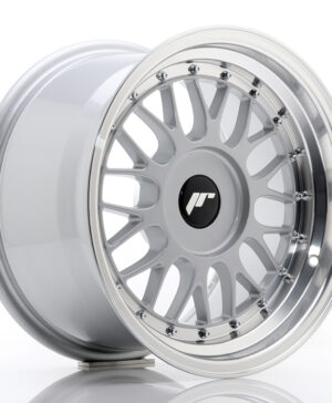 JR Wheels JR23 16x9 ET20-35 BLANK Hyper Silver w/Machined Lip