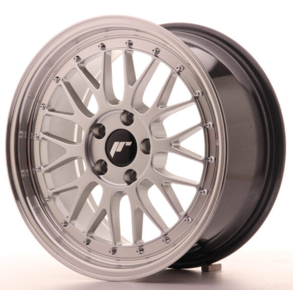 JR Wheels JR23 17x8 ET40 5x112 Hyper Silver w/Machined Lip