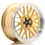 JR Wheels JR23 18x8, 5 ET35 5x120 Gold w/Machined Lip