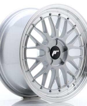 JR Wheels JR23 18x8, 5 ET25-48 5H BLANK Hyper Silver w/Machined Lip