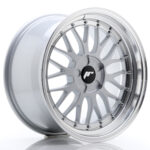 JR Wheels JR23 18x9, 5 ET25-48 5H BLANK Hyper Silver w/Machined Lip