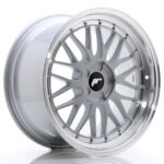 JR Wheels JR23 19x9, 5 ET20-48 5H BLANK Hyper Silver w/Machined Lip