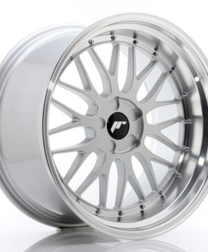 JR Wheels JR23 20x10, 5 ET15-25 5H BLANK Hyper Silver w/Machined Lip
