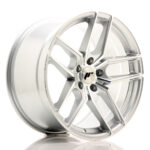 JR Wheels JR25 18x9, 5 ET40 5x112 Silver Machined Face