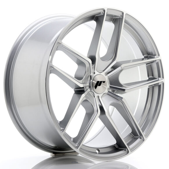 JR Wheels JR25 19x9, 5 ET20-40 5H BLANK Silver Machined Face