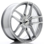 JR Wheels JR25 20x8, 5 ET20-40 5H BLANK Silver Machined Face